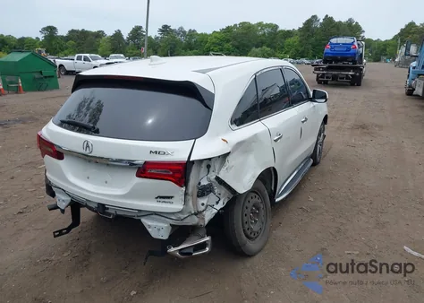 2018 Acura Mdx Technology Package Acurawatch Plus Pkg from USA, damaged, VIN 5J8YD4H54JL026858